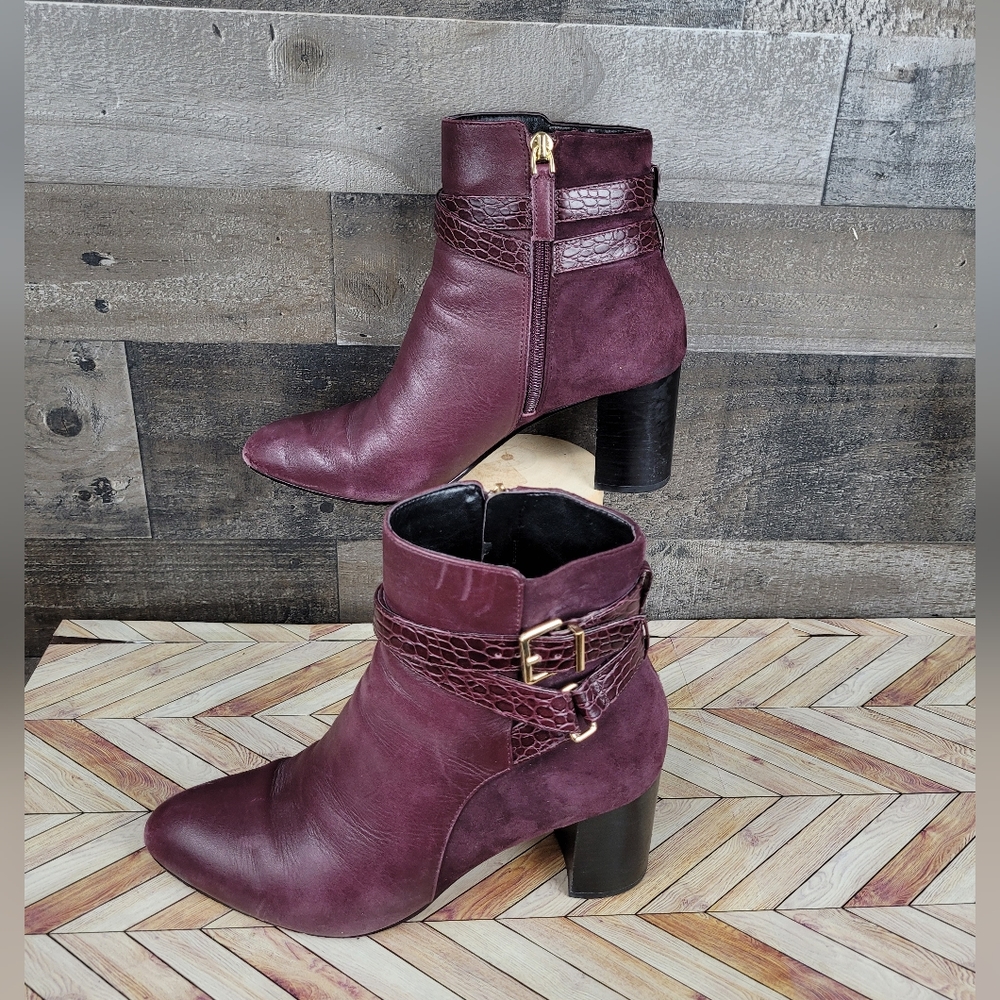Talbots Simone Vachetta Ankle Boots